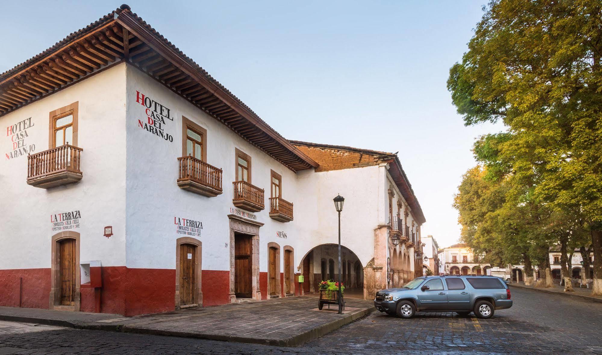 Hotel Casa Del Naranjo Pátzcuaro Екстериор снимка
